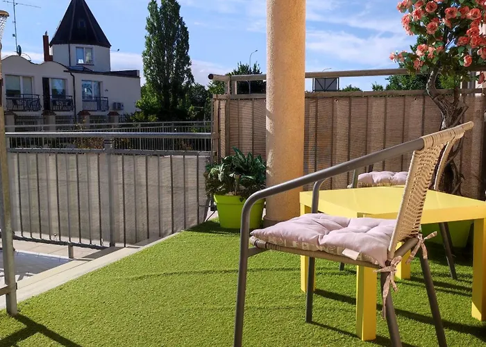 Апартаменты Mieszkanie Z Tarasem Устка